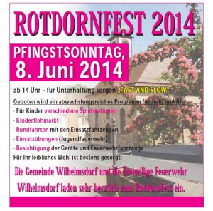 Rotdornfest 2014