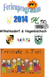 Ferienprogramm 2014 Titelseite